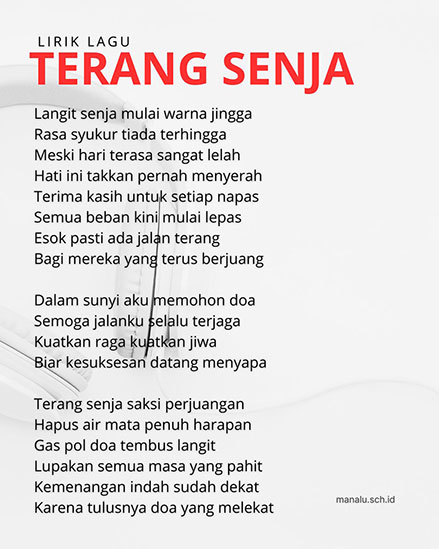 Lirik Lagu Terang Senja