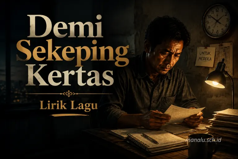 Demi Sekeping Kertas - Latipah